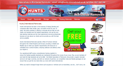 Desktop Screenshot of hunts-international.com